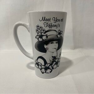 1985 Audrey Hepburn Mug by Radio Days   From The Famous Movie / Issue See Pics
